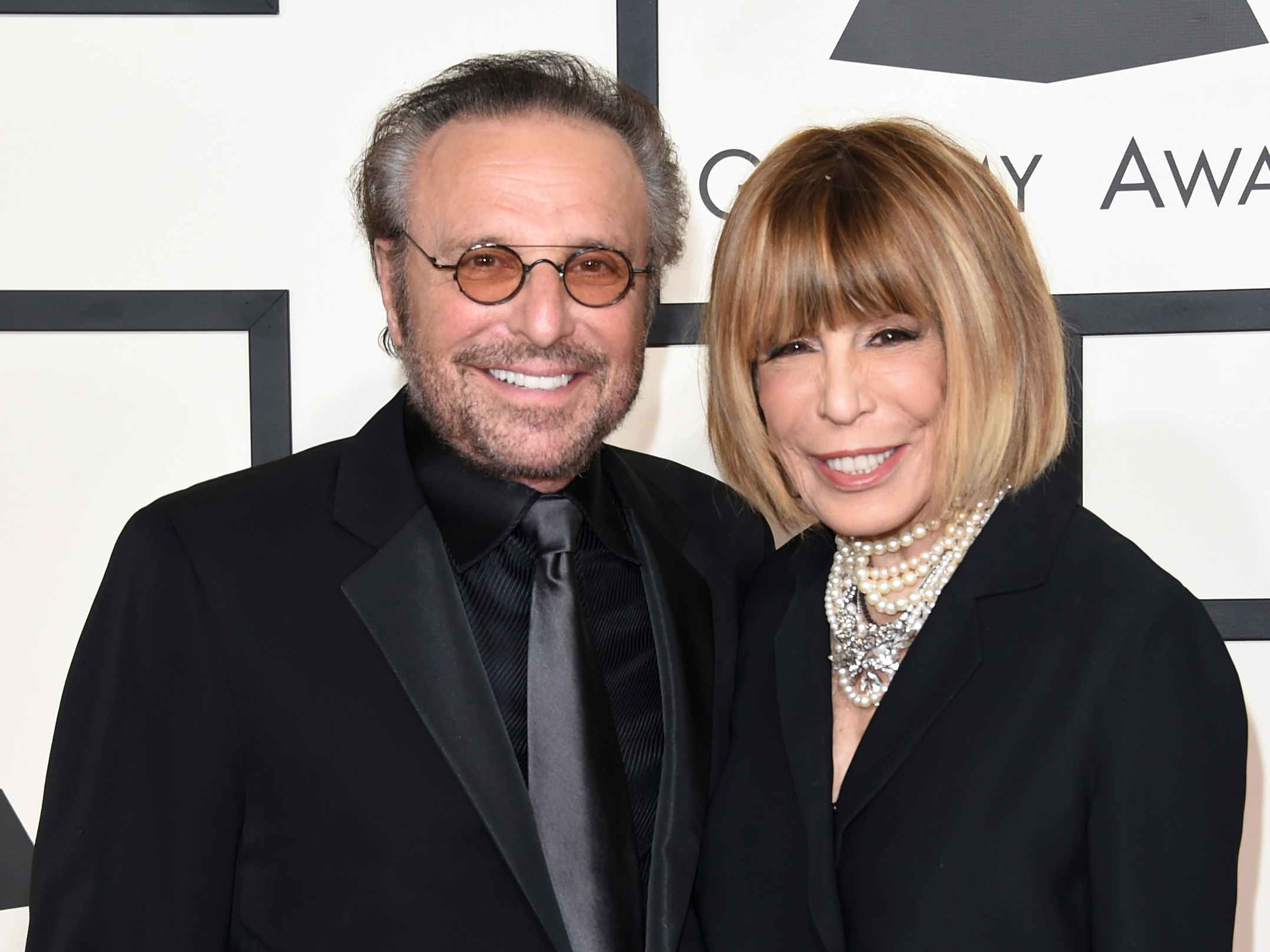 Barry Mann (L) and Cynthia Weil attend The 57th Annual Grammy Awards Feb. 2015 in Los Angeles